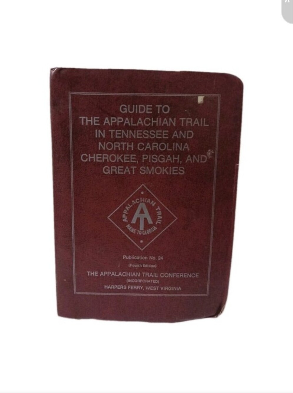 Vintage Guide To Appalachian Trail, Tennessee, North Carolina, Cherokee, Pisgah
